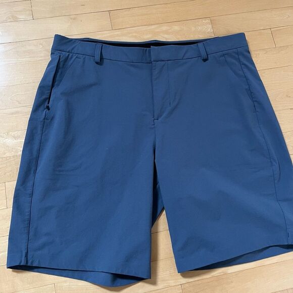 nobull Tour 9" Shorts in Blue Golf 38 - Picture 3 of 11